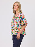 Monet Floral Top