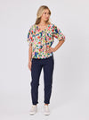 Monet Floral Top