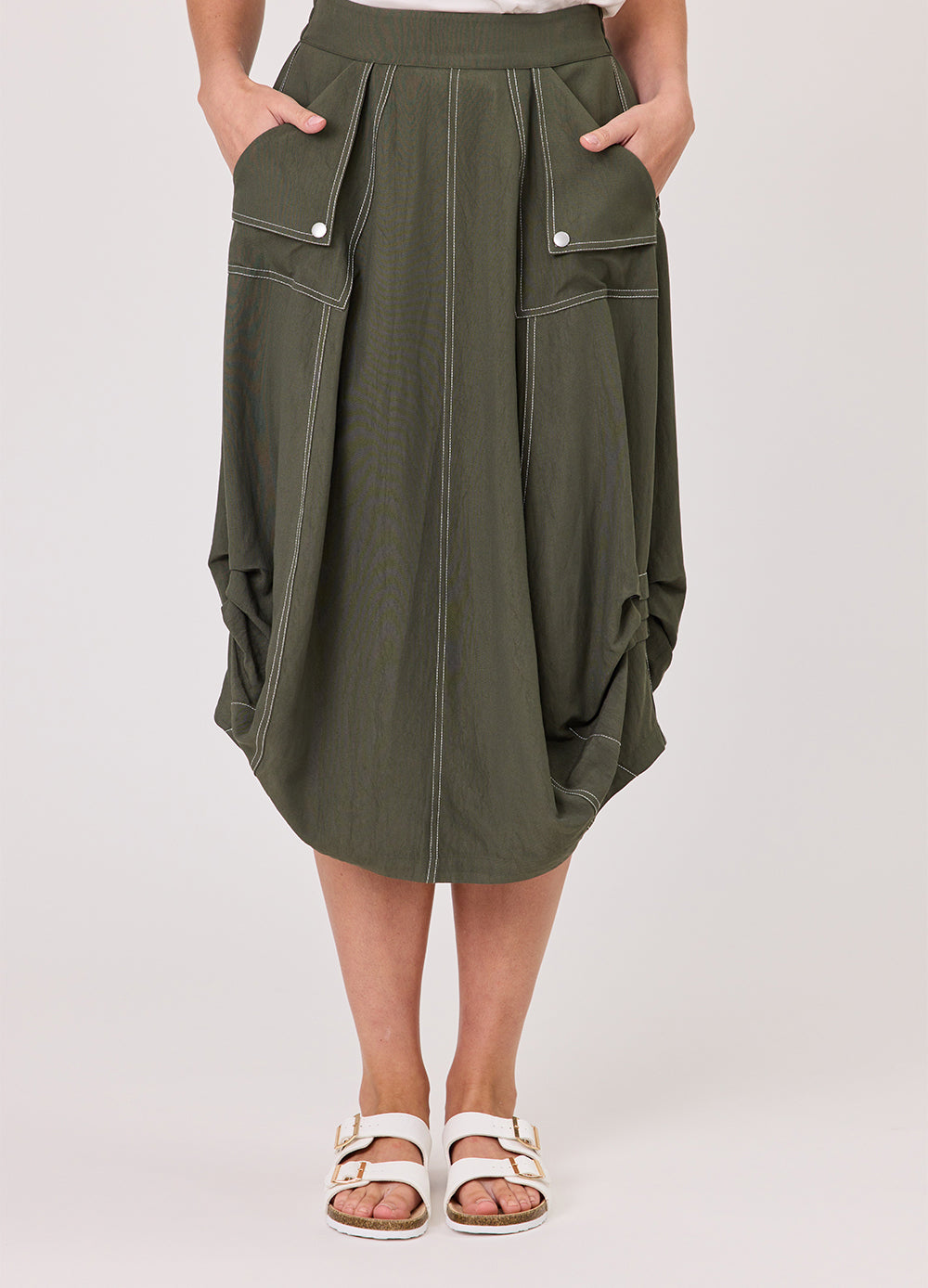 Delta Tuck Skirt