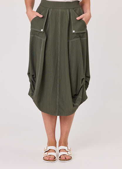 Delta Tuck Skirt by Duo, photo 7