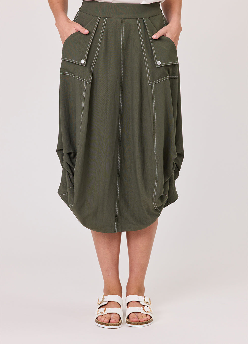 Delta Tuck Skirt
