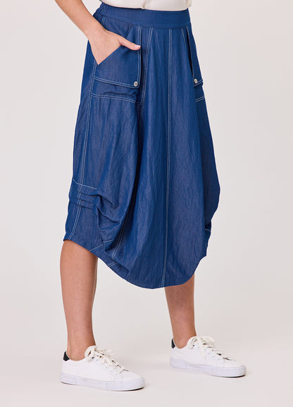 Delta Tuck Skirt by Duo, photo 4