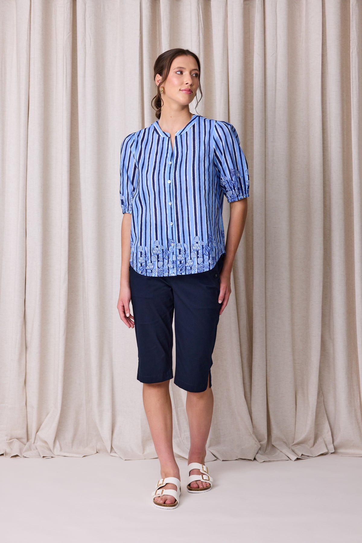 Shore Stripe Blouse