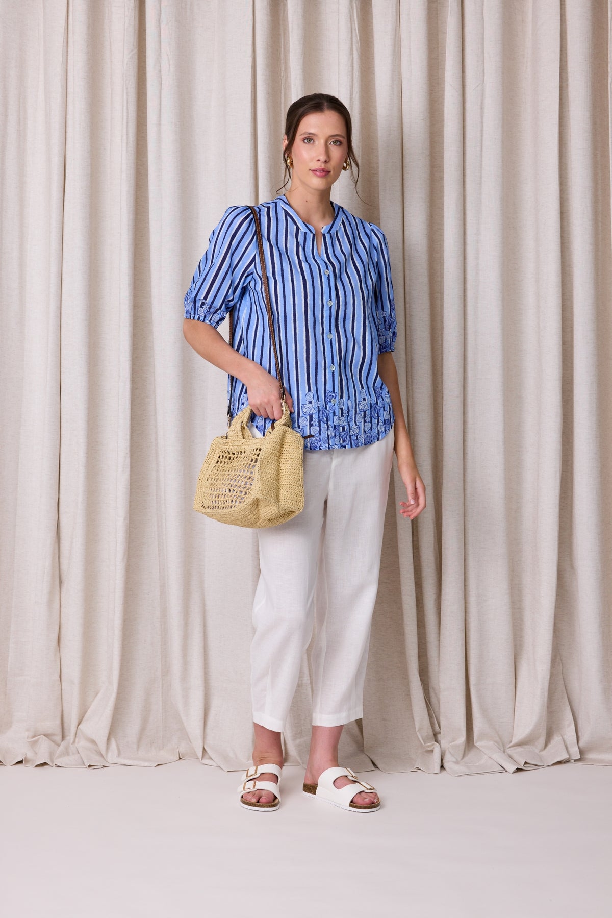 Shore Stripe Blouse
