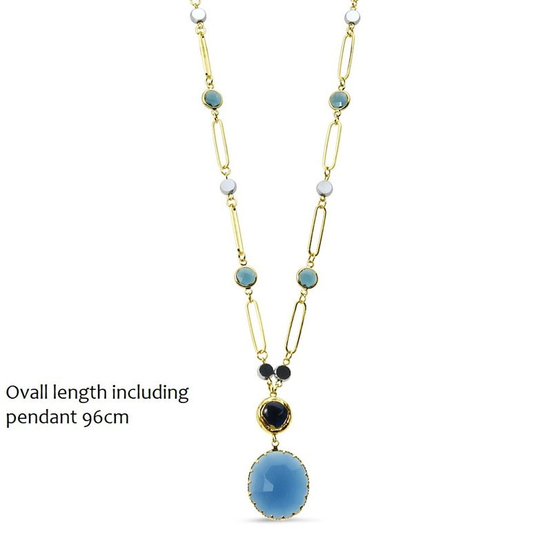 Chain Linked Blue
