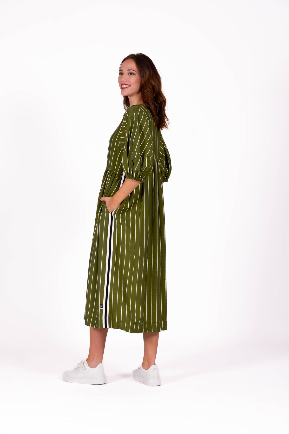 Brie Linear Olive by Deeanne Hobbs, photo 3
