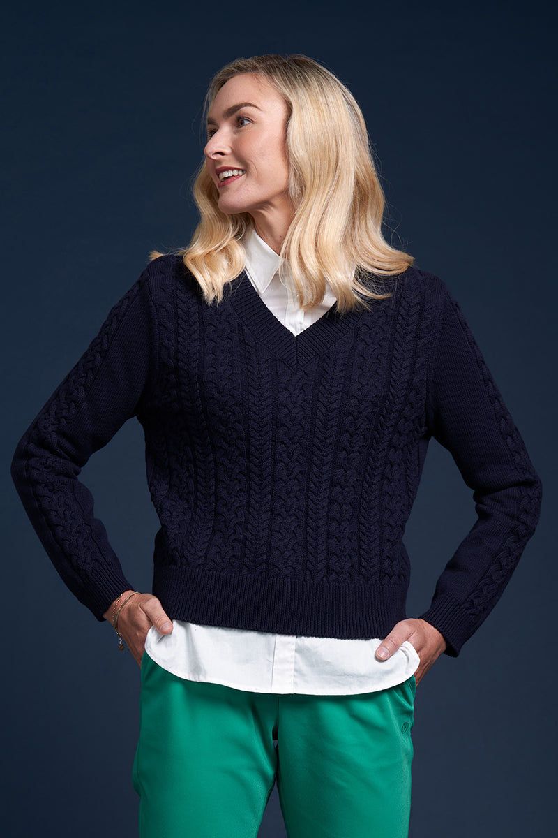 Cable Bay Sweater