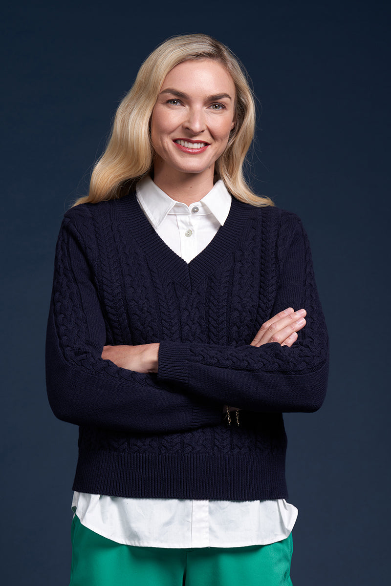 Cable Bay Sweater