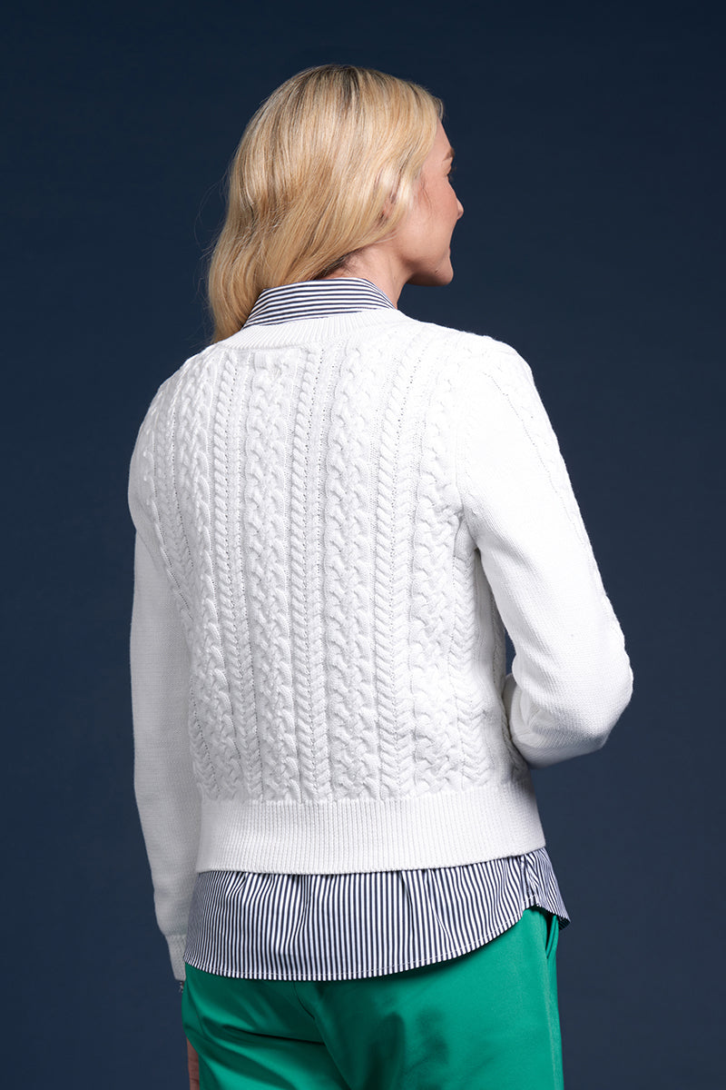 Cable Bay Sweater