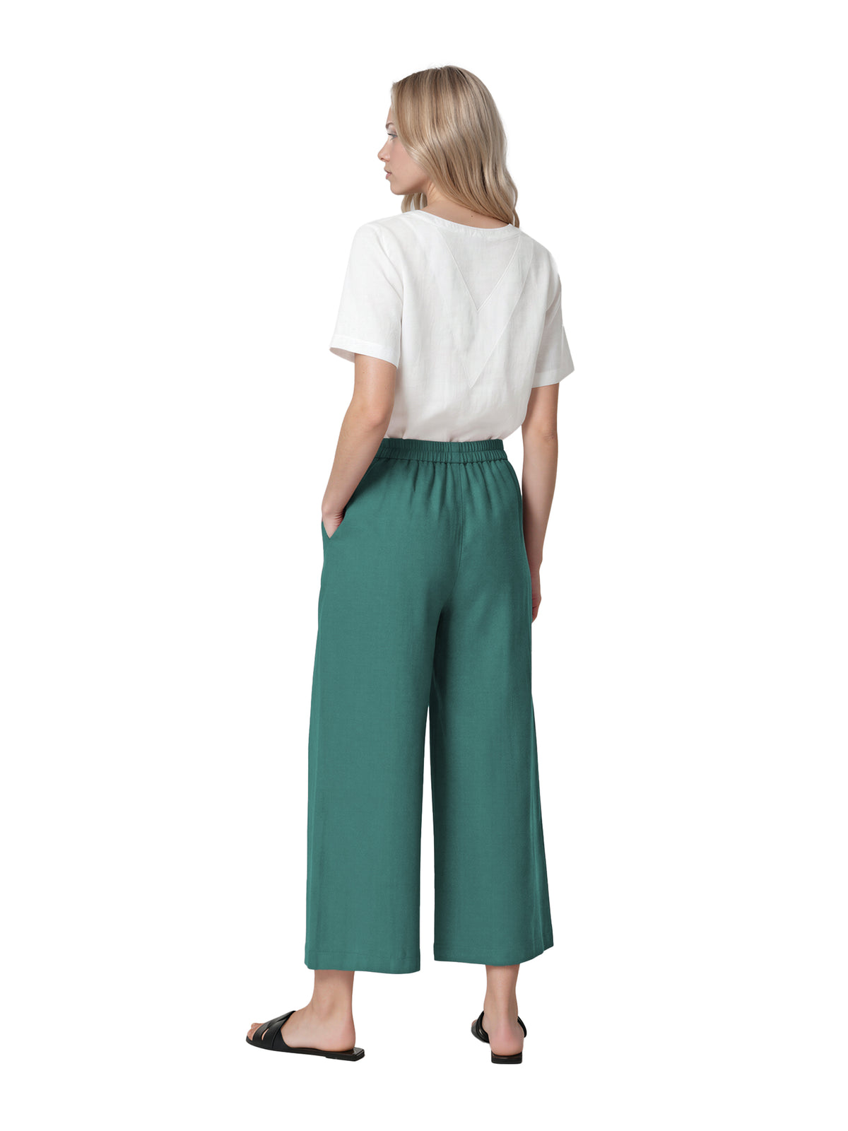 Drawstring Wide Leg by Harris Cotton, photo 7