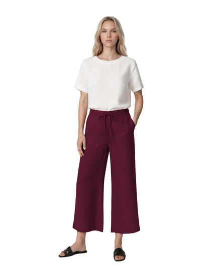 Drawstring Wide Leg by Harris Cotton, photo 4