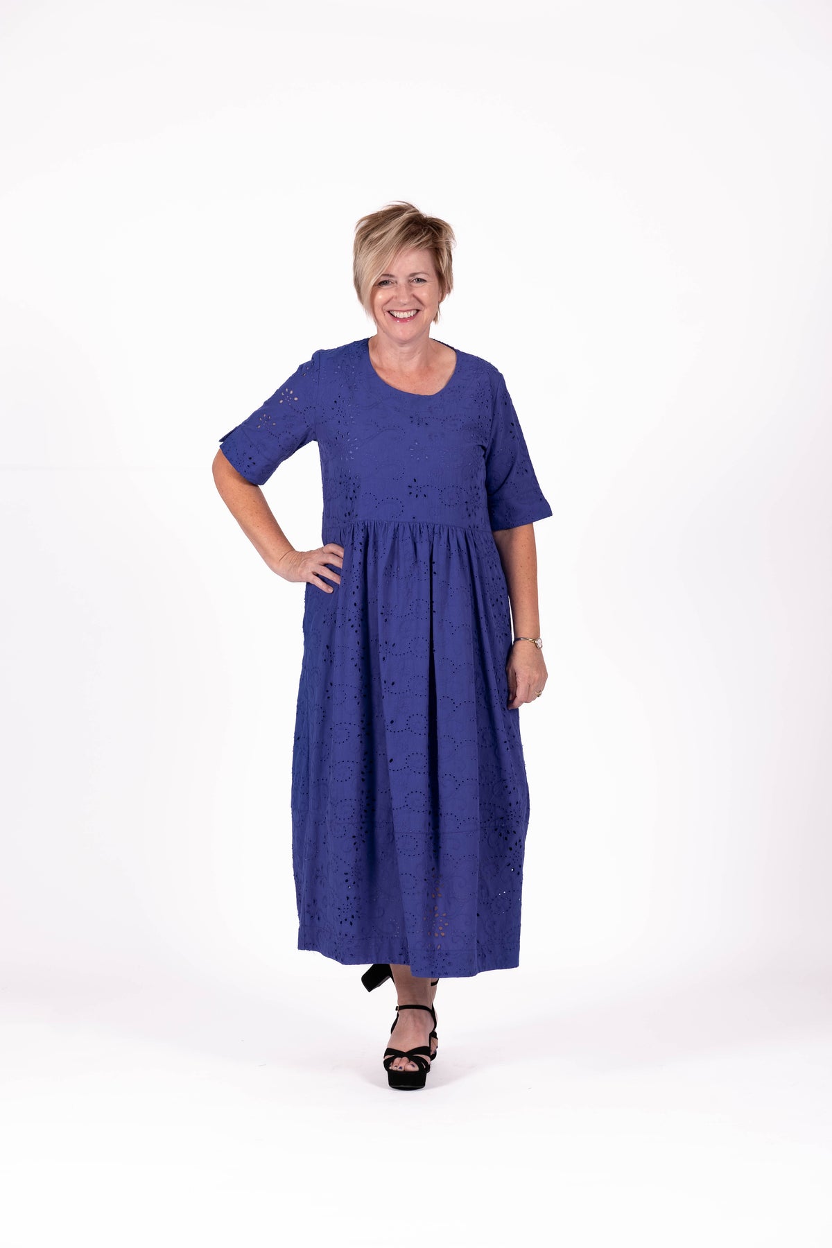 Coco Dress Cobalt