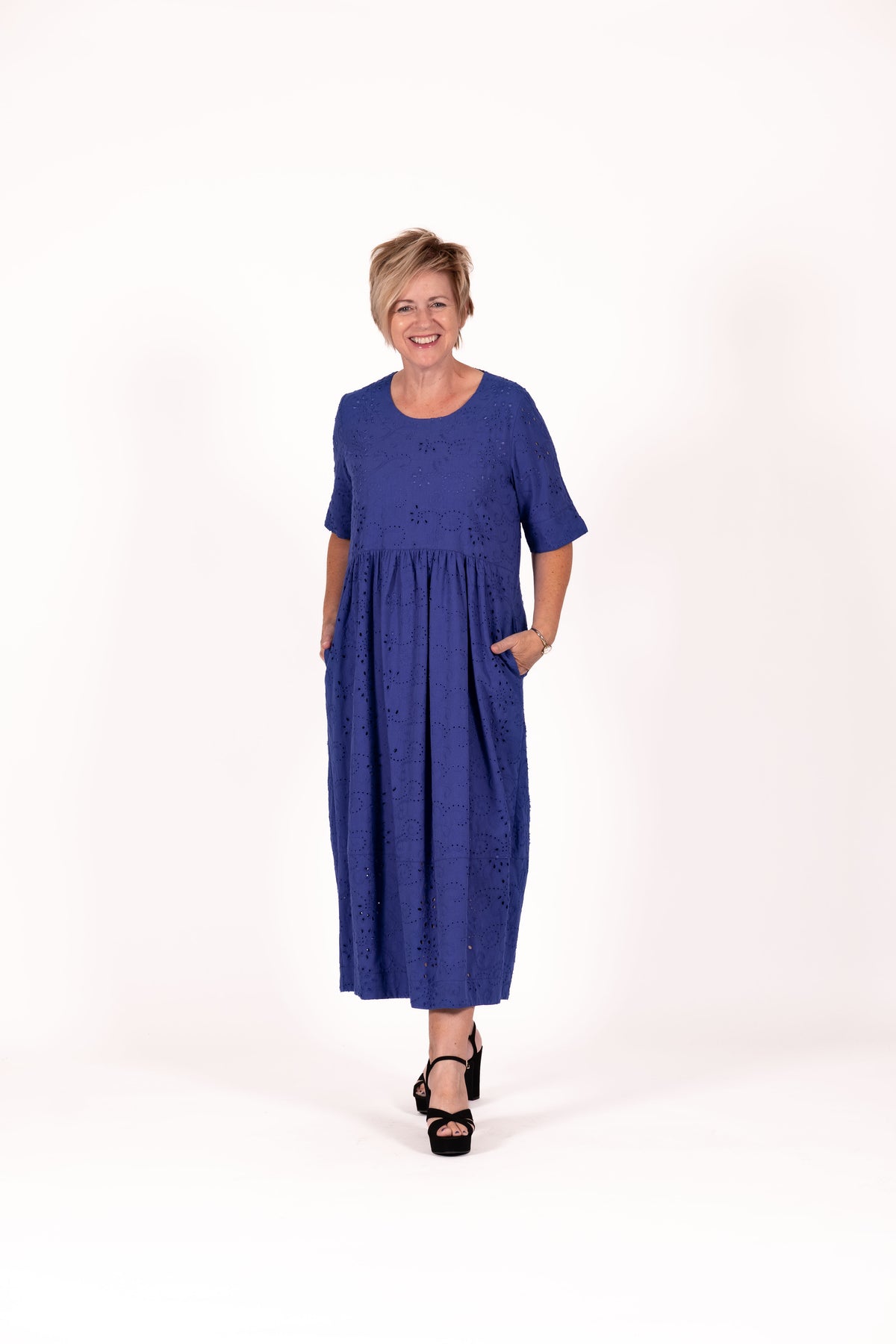 Coco Dress Cobalt