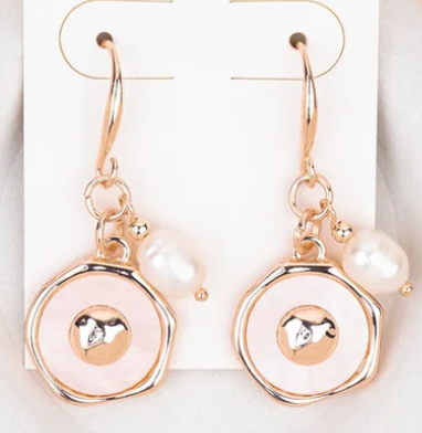 Heart Pearl Charm