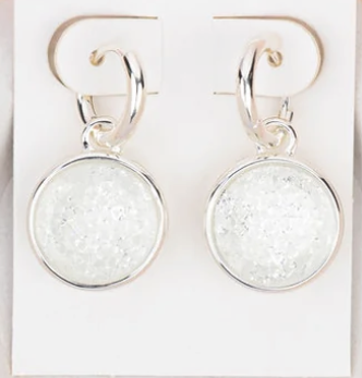 Floating Crystal Earring