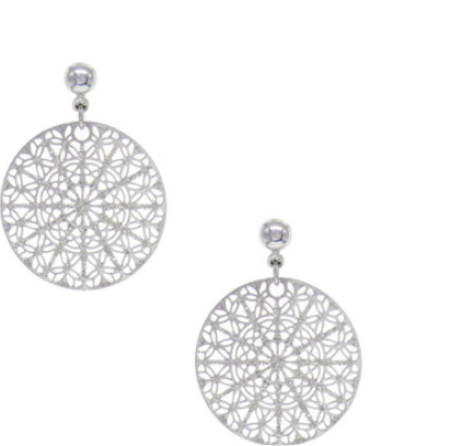 Crystal Disc Filigree