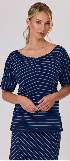 Chevron Stripe Tee