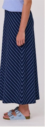 Chevron Stripe Skirt