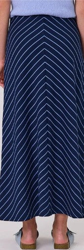 Chevron Stripe Skirt