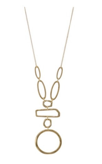 Geo linked Necklace
