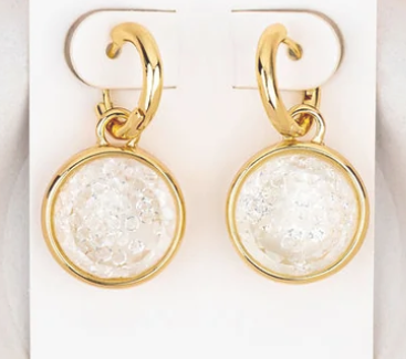 Floating Crystal Earring