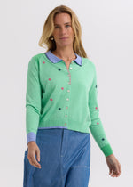 Blossoms Hand-work Cardi