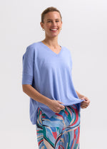 Pointelle Shoulder Top
