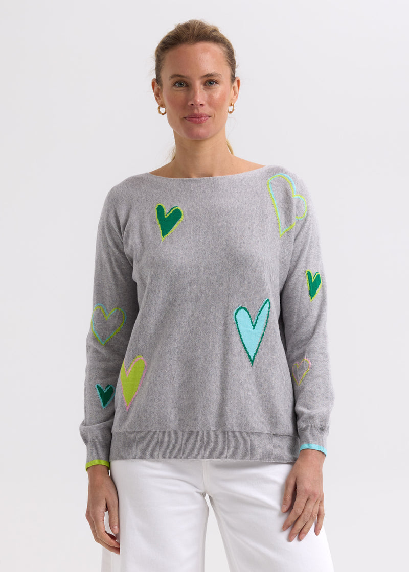 Intarsia Hearts