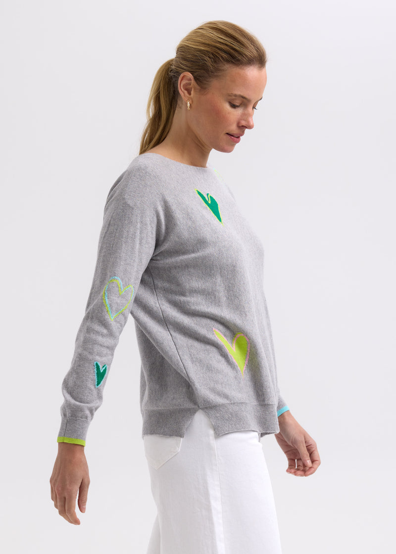 Intarsia Hearts