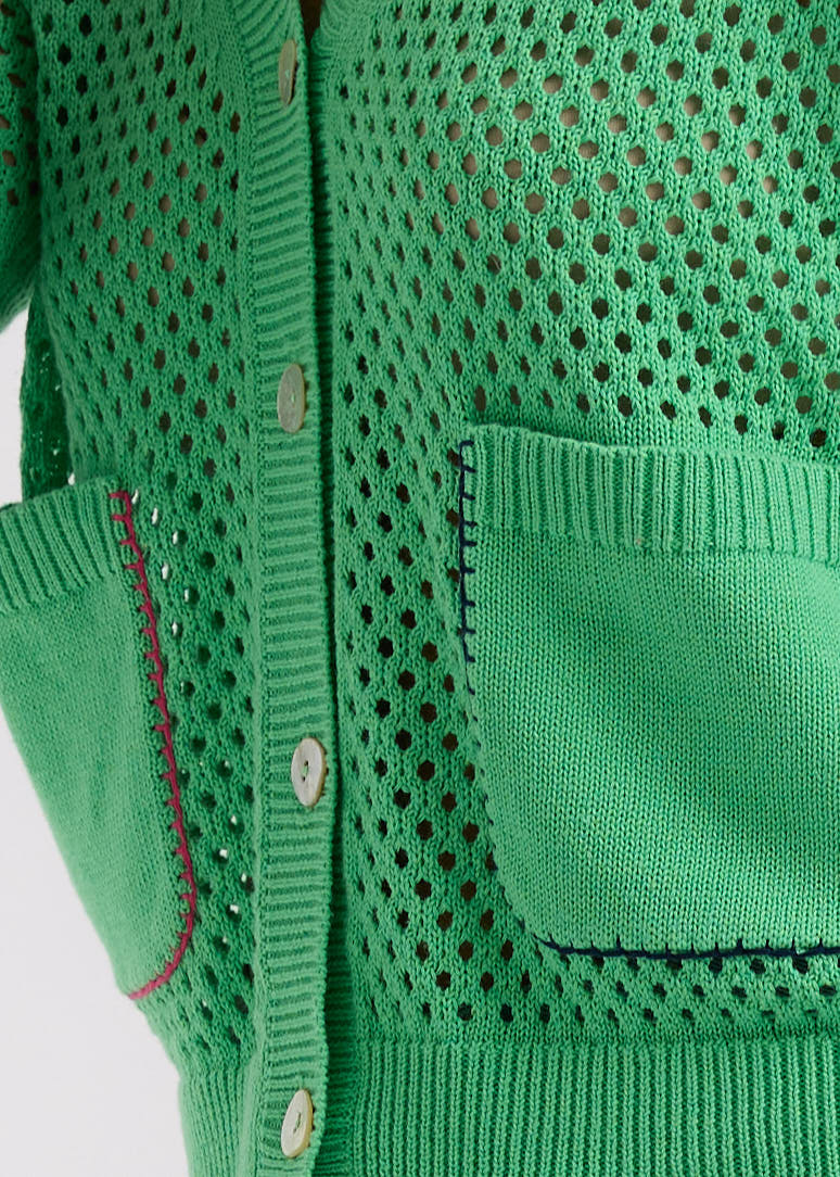 Holey Cardi