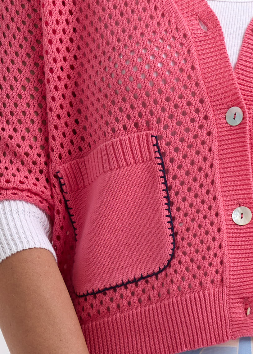 Holey Cardi