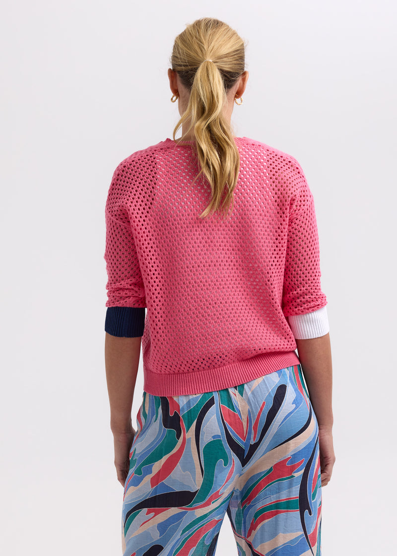 Holey Cardi