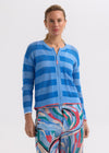 Pointelle Zip Cardi