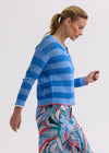 Pointelle Zip Cardi