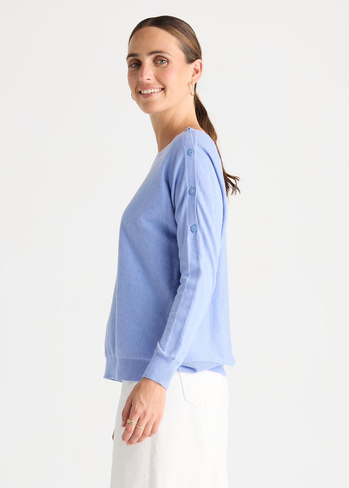 Button Boat Neck by Zaket & Plover, photo 5