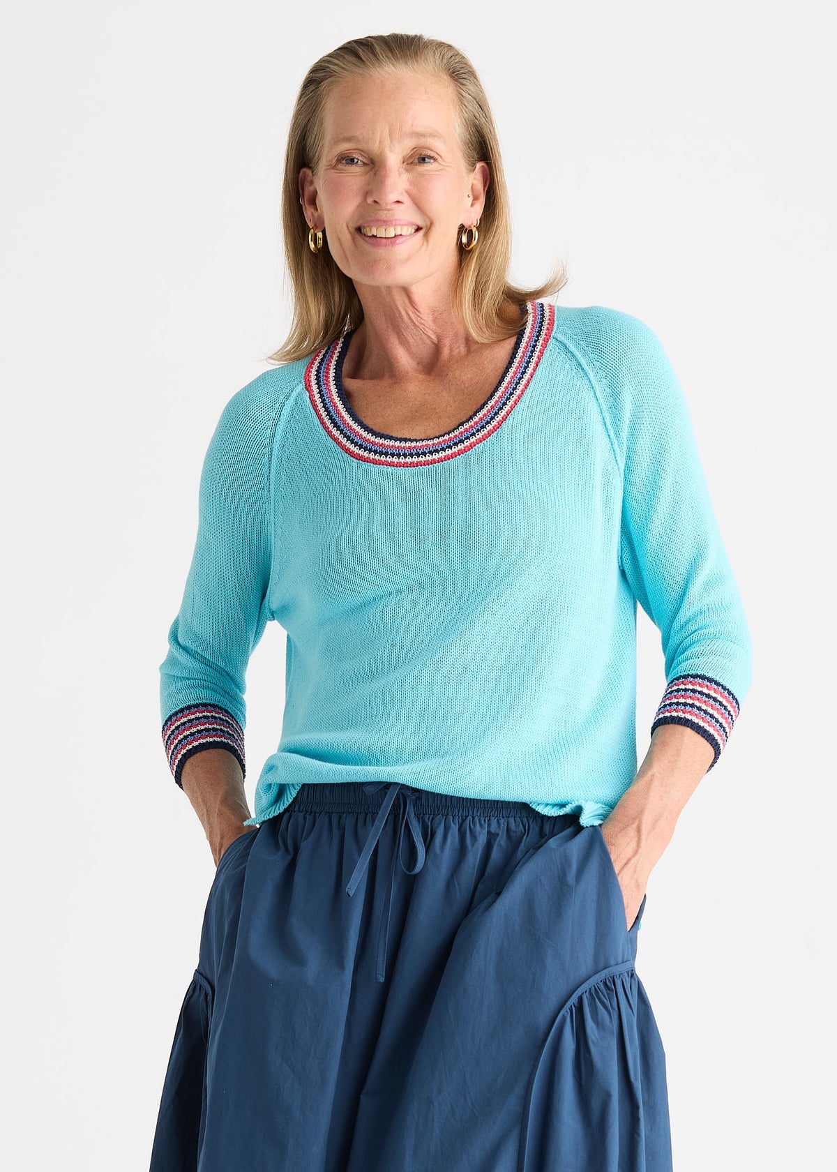 Crocket Trim Top