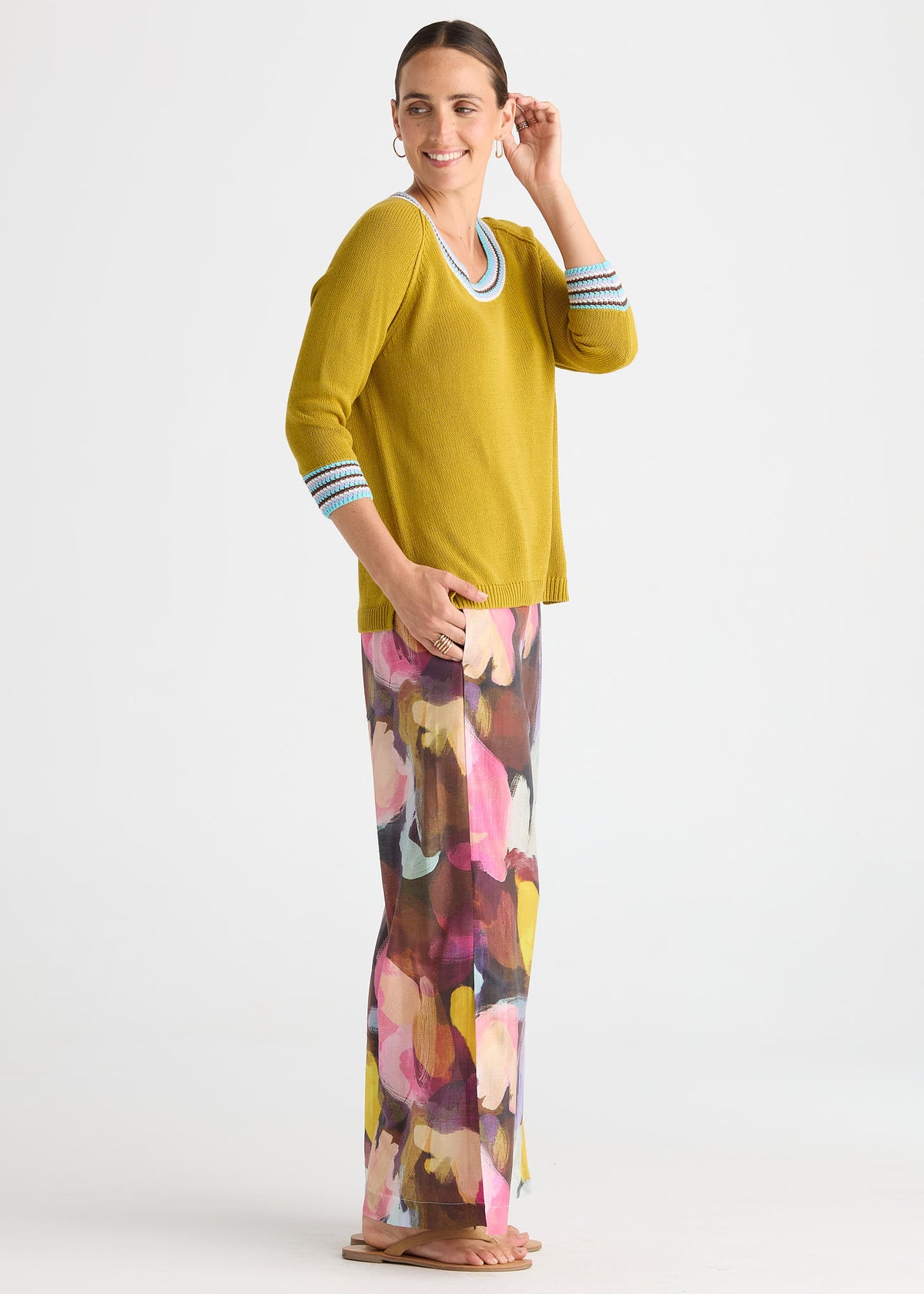 Crocket Trim Top