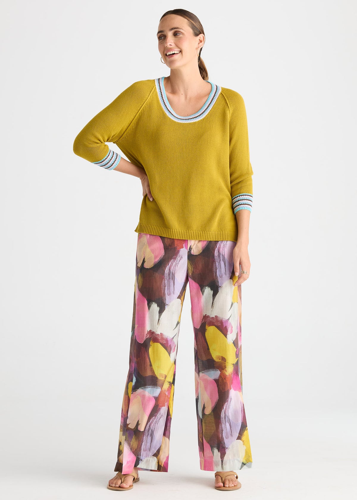 Crocket Trim Top