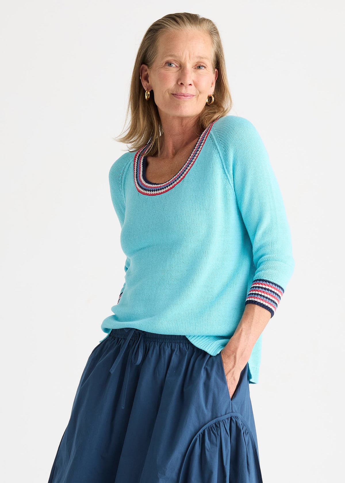 Crocket Trim Top