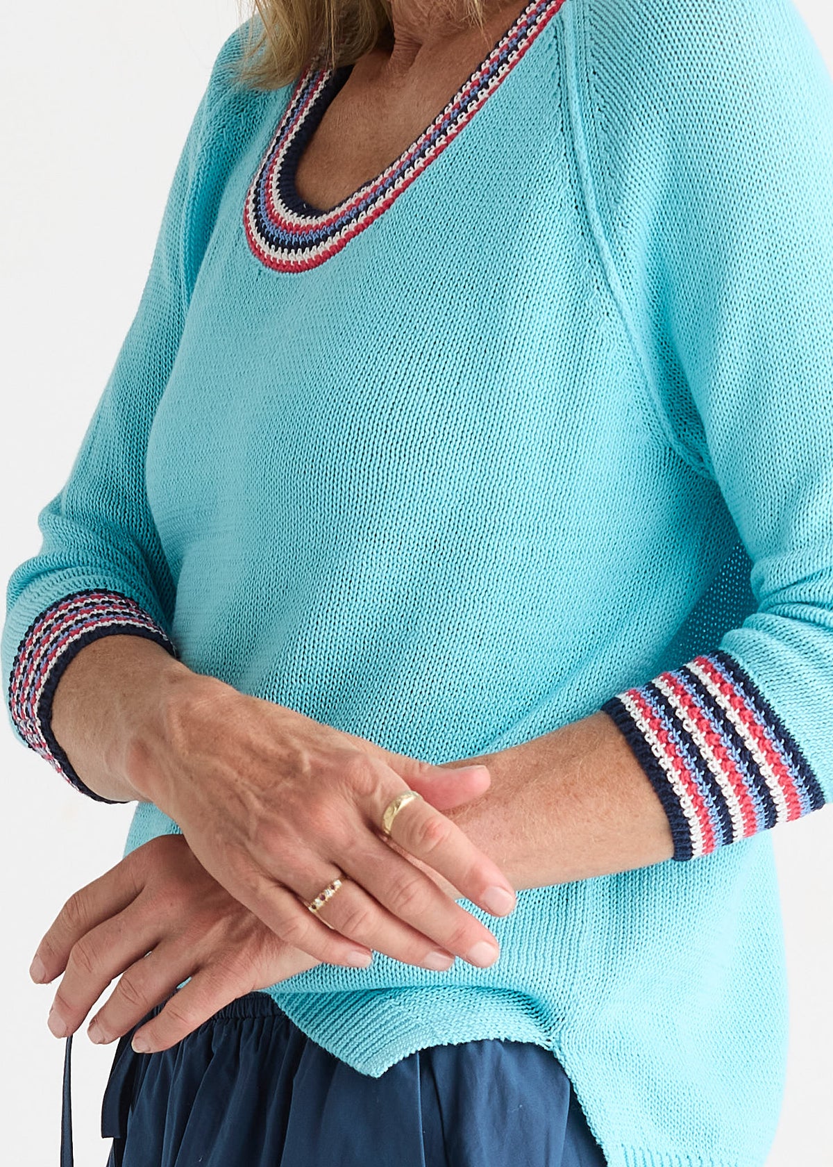 Crocket Trim Top