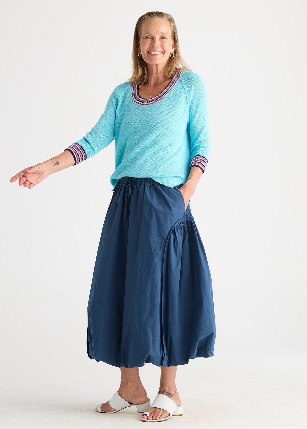 Crocket Trim Top