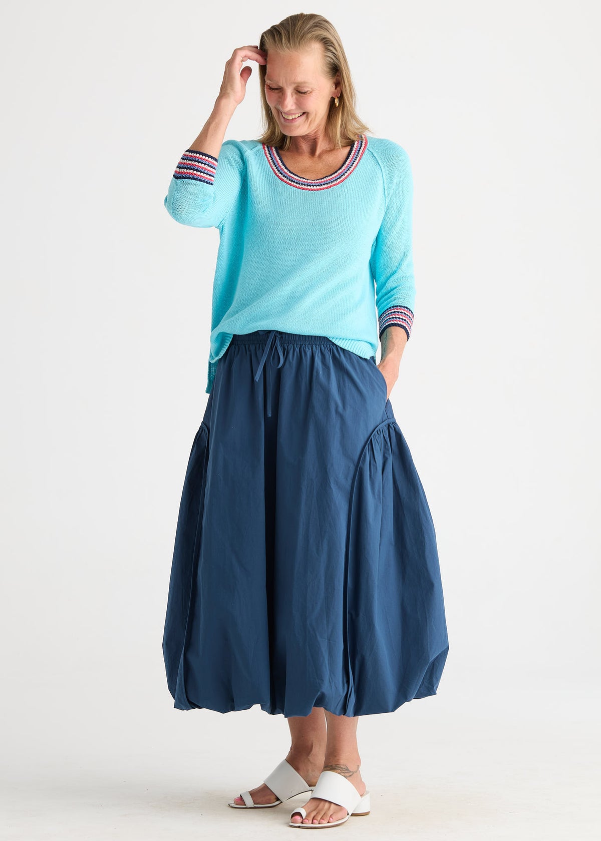 Crocket Trim Top