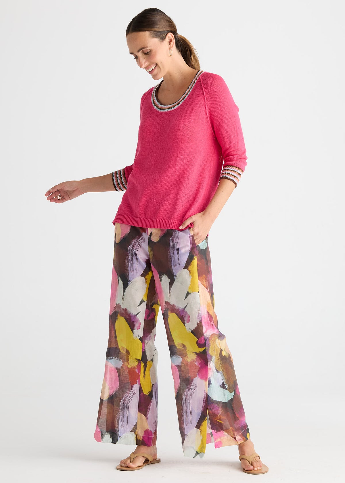 Crocket Trim Top