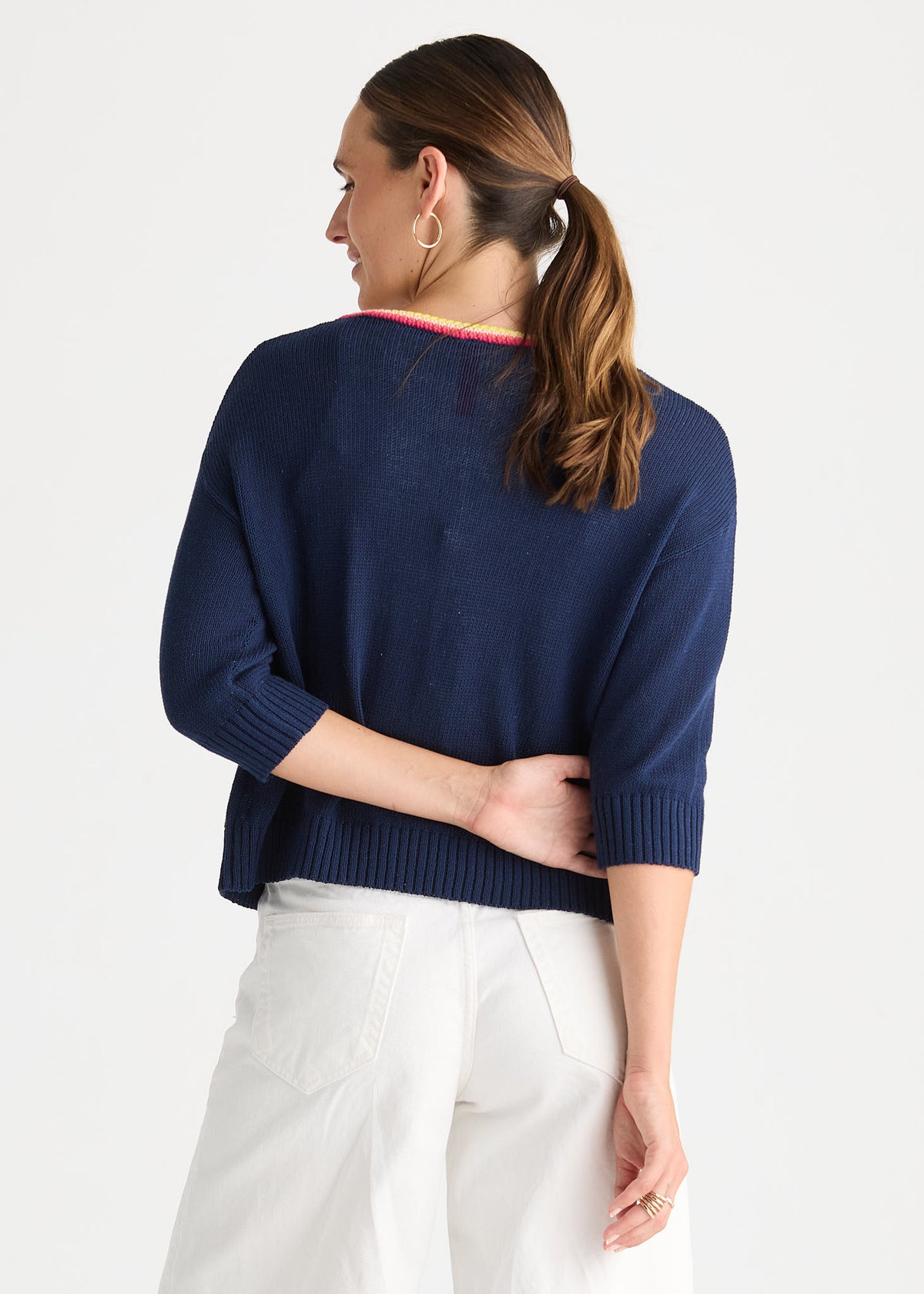 Crochet Trim Cardi