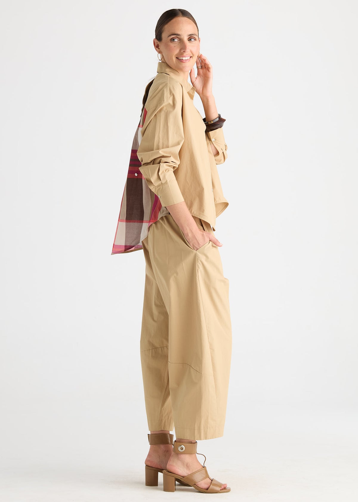 Barrel Leg Pant by Zaket & Plover, photo 6