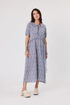 Provence Indigo Dress