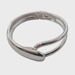 Hinged Half Bracelet by Fabienne