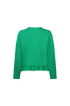 Jacket Frilled Hem