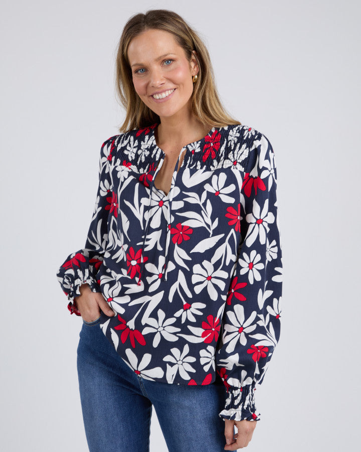 Indie Floral Blouse