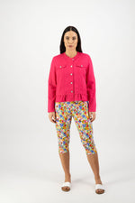 Jacket Frilled Hem